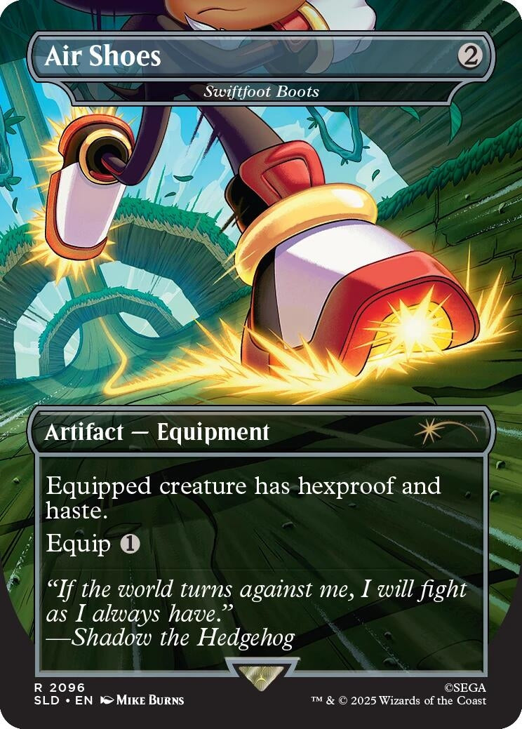 Image for Air Shoes - Swiftfoot Boots (2096) [Secret Lair Drop Series] - Magic: The Gathering