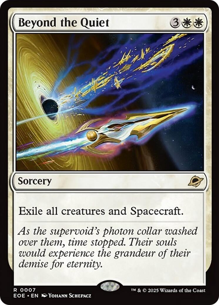 Image for Beyond the Quiet (7) [Edge of Eternities] - Magic: The Gathering