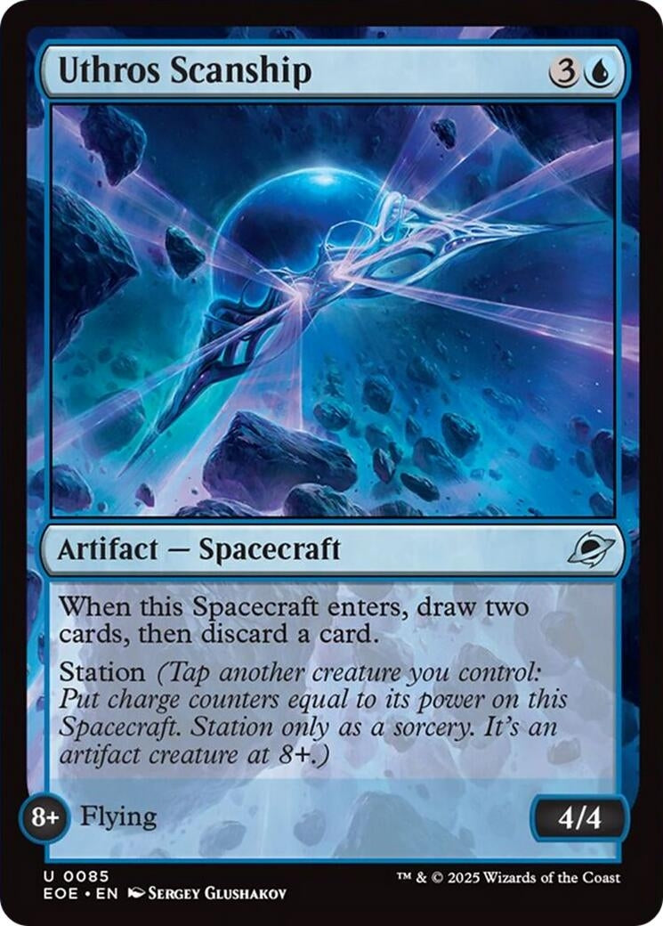 Image for Uthros Scanship (85) [Edge of Eternities] - Magic: The Gathering
