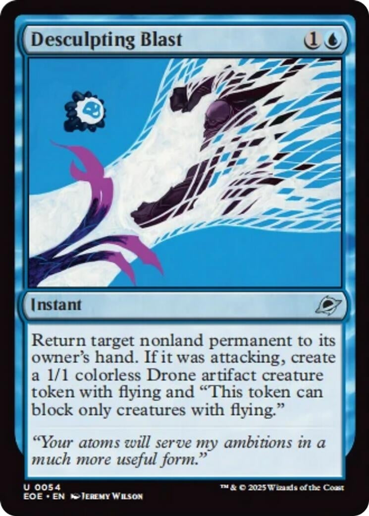 Image for Desculpting Blast (54) [Edge of Eternities] - Magic: The Gathering