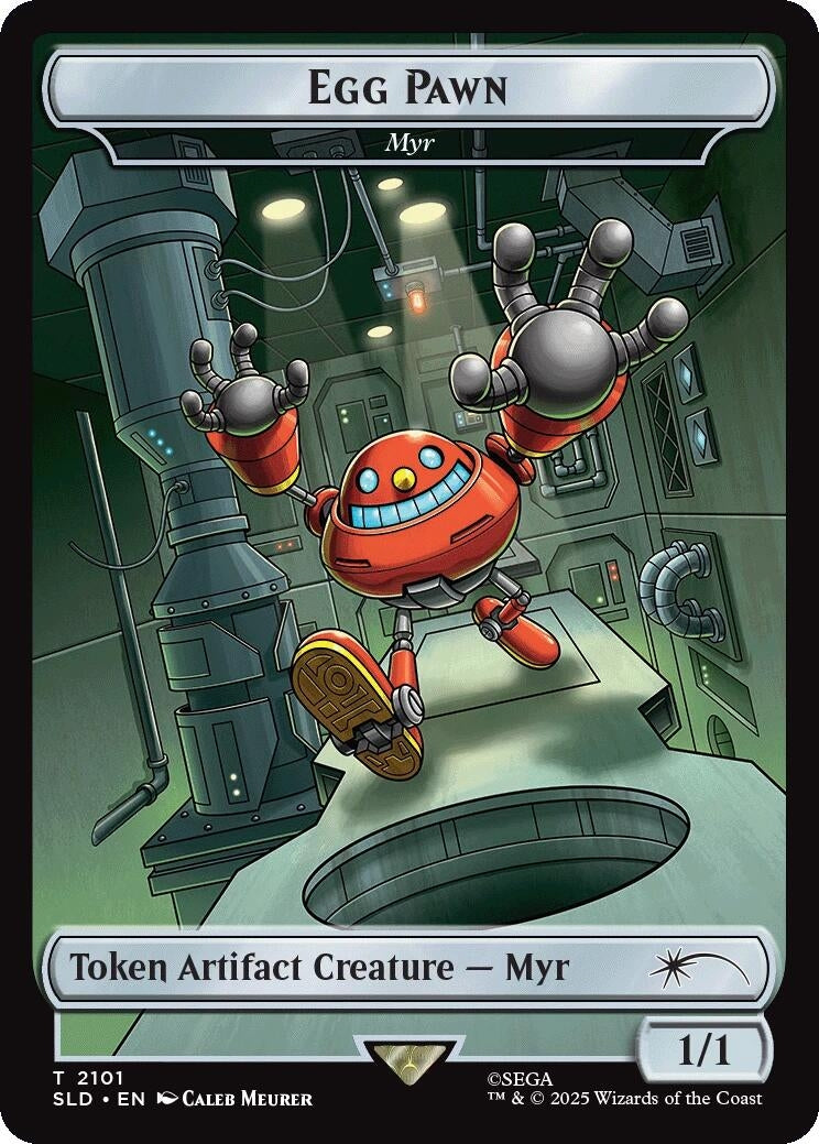 Image for Egg Pawn - Myr Token (2101) [Secret Lair Drop Series] - Magic: The Gathering