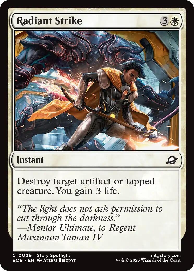 Image for Radiant Strike (29) [Edge of Eternities] - Magic: The Gathering