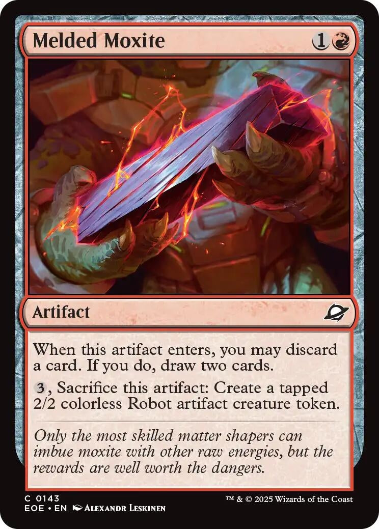 Image for Melded Moxite (143) [Edge of Eternities] - Magic: The Gathering