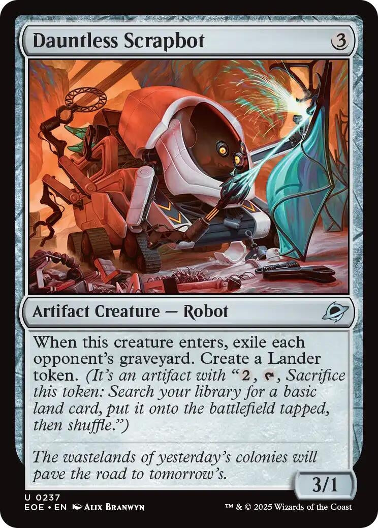 Image for Dauntless Scrapbot (237) [Edge of Eternities] - Magic: The Gathering