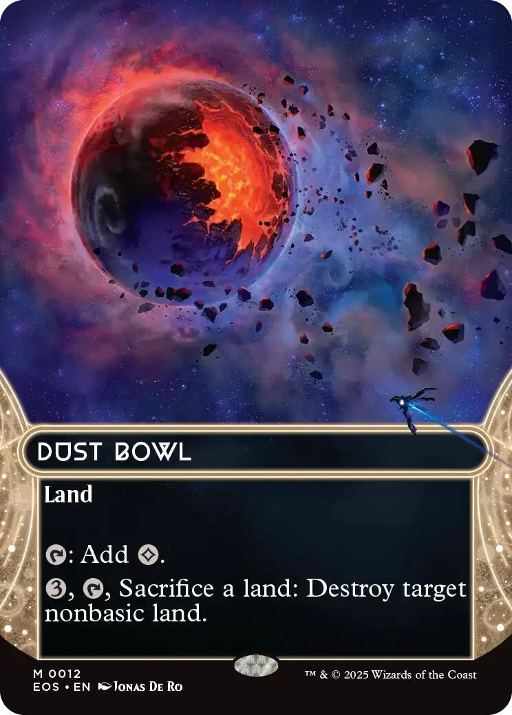 Image for Dust Bowl (0012) (Borderless) (12) [Edge of Eternities: Stellar Sights] - Magic: The Gathering