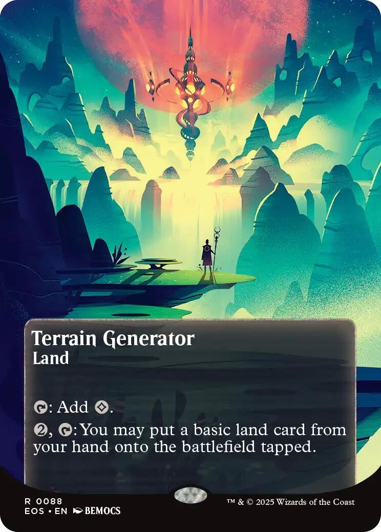 Terrain Generator (0088) (Borderless) (88) [Edge of Eternities: Stellar Sights]