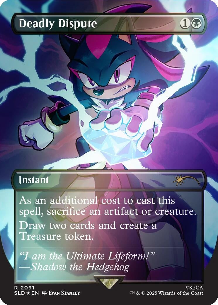 Image for Deadly Dispute (2091) (Rainbow Foil) (2091) [Secret Lair Drop Series] - Magic: The Gathering
