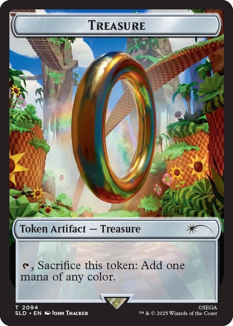 Image for Treasure Token (2094) (2094) [Secret Lair Drop Series] - Magic: The Gathering