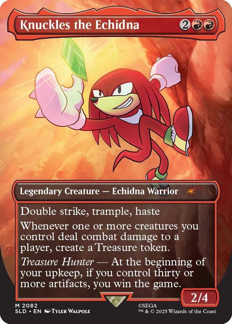 Image for Knuckles the Echidna (2082) [Secret Lair Drop Series] - Magic: The Gathering
