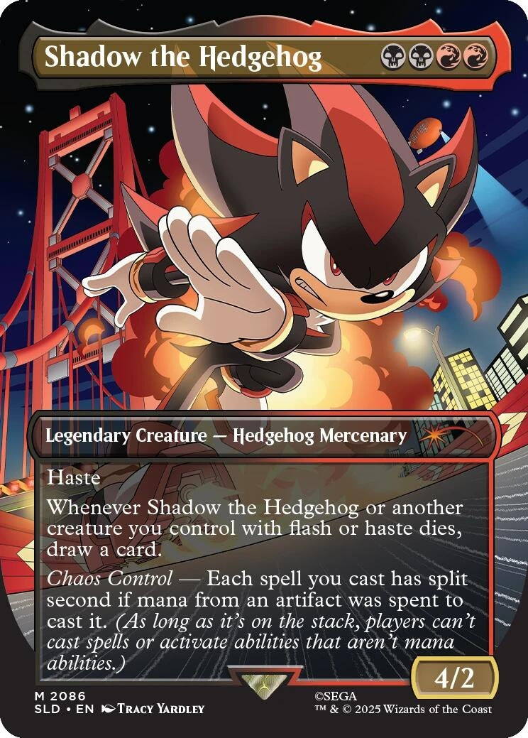 Image for Shadow the Hedgehog (2086) [Secret Lair Drop Series] - Magic: The Gathering