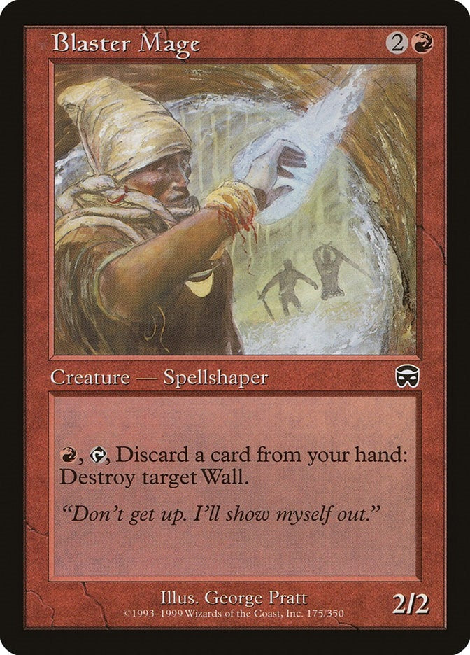 Image for Blaster Mage (175) [Mercadian Masques] - Magic: The Gathering