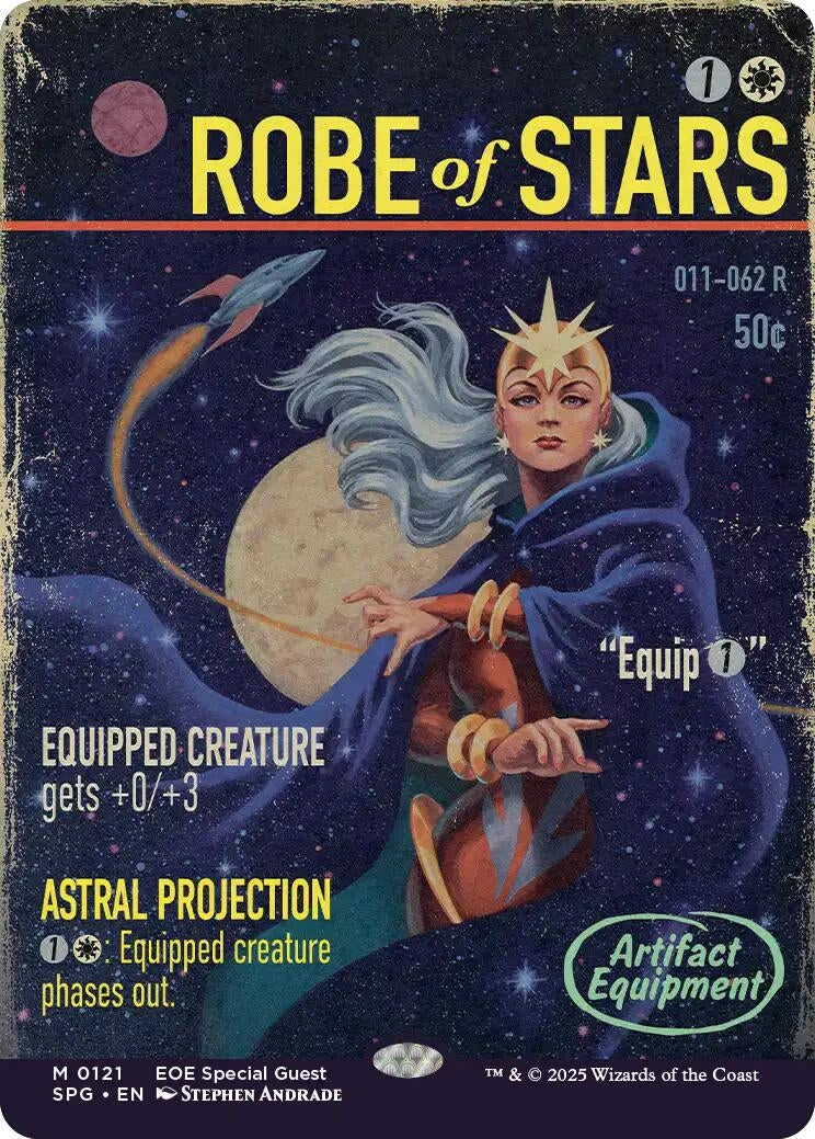 Image for Robe of Stars (Showcase) (121) [Special Guests] - Magic: The Gathering
