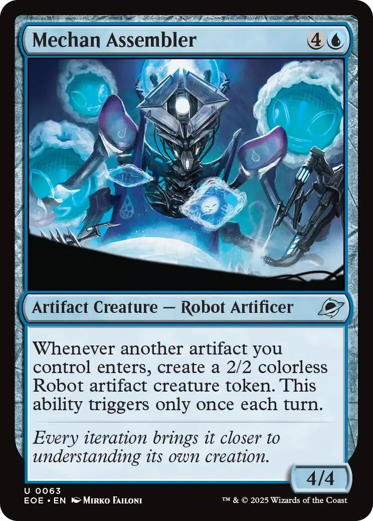 Image for Mechan Assembler (63) [Edge of Eternities] - Magic: The Gathering