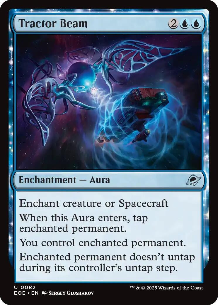 Image for Tractor Beam (82) [Edge of Eternities] - Magic: The Gathering