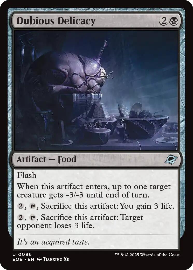 Image for Dubious Delicacy (96) [Edge of Eternities] - Magic: The Gathering