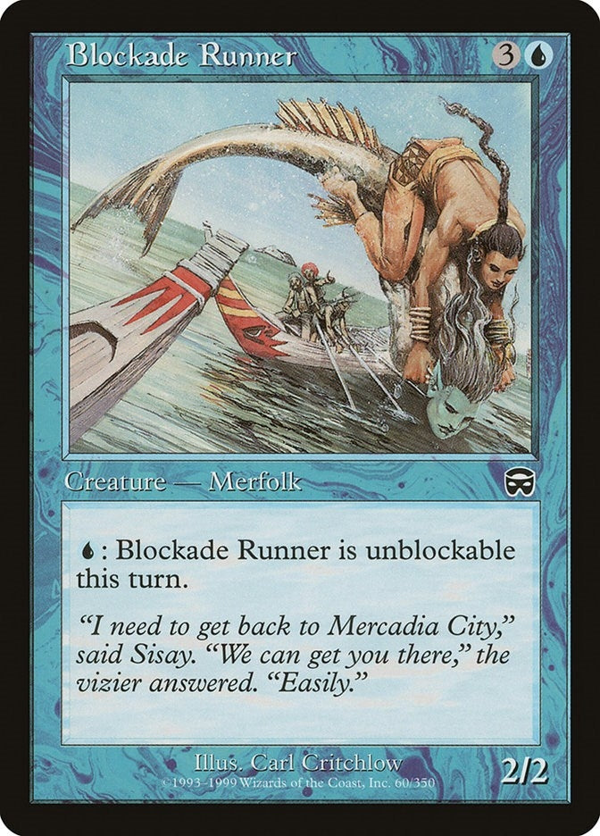 Image for Blockade Runner (60) [Mercadian Masques] - Magic: The Gathering