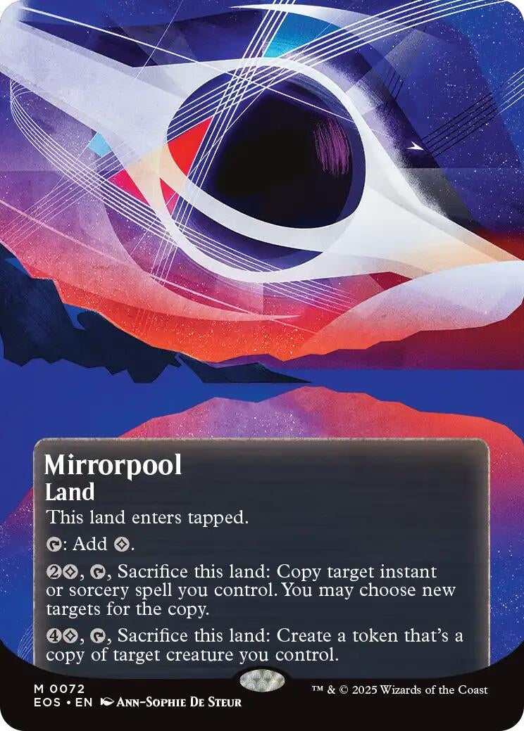 Image for Mirrorpool (0072) (Borderless) (72) [Edge of Eternities: Stellar Sights] - Magic: The Gathering