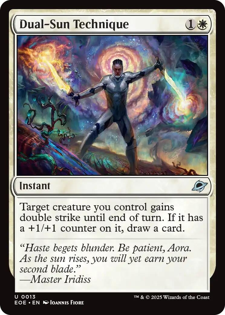 Image for Dual-Sun Technique (13) [Edge of Eternities] - Magic: The Gathering