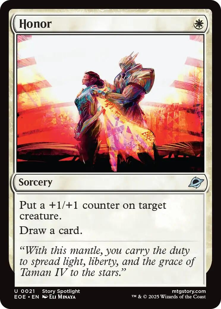 Image for Honor (21) [Edge of Eternities] - Magic: The Gathering