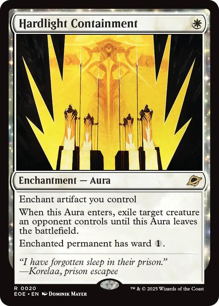 Image for Hardlight Containment (20) [Edge of Eternities] - Magic: The Gathering