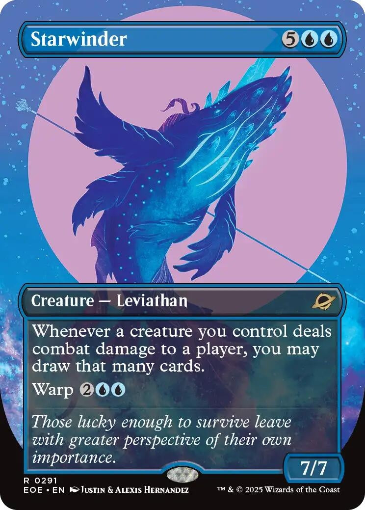 Image for Starwinder (0291) (Borderless) (291) [Edge of Eternities] - Magic: The Gathering