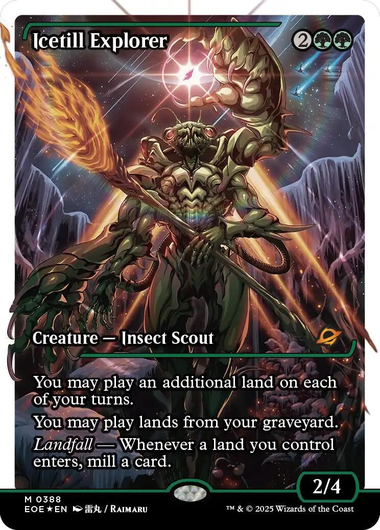 Image for Icetill Explorer (Showcase) (Fracture Foil) (388) [Edge of Eternities] - Magic: The Gathering
