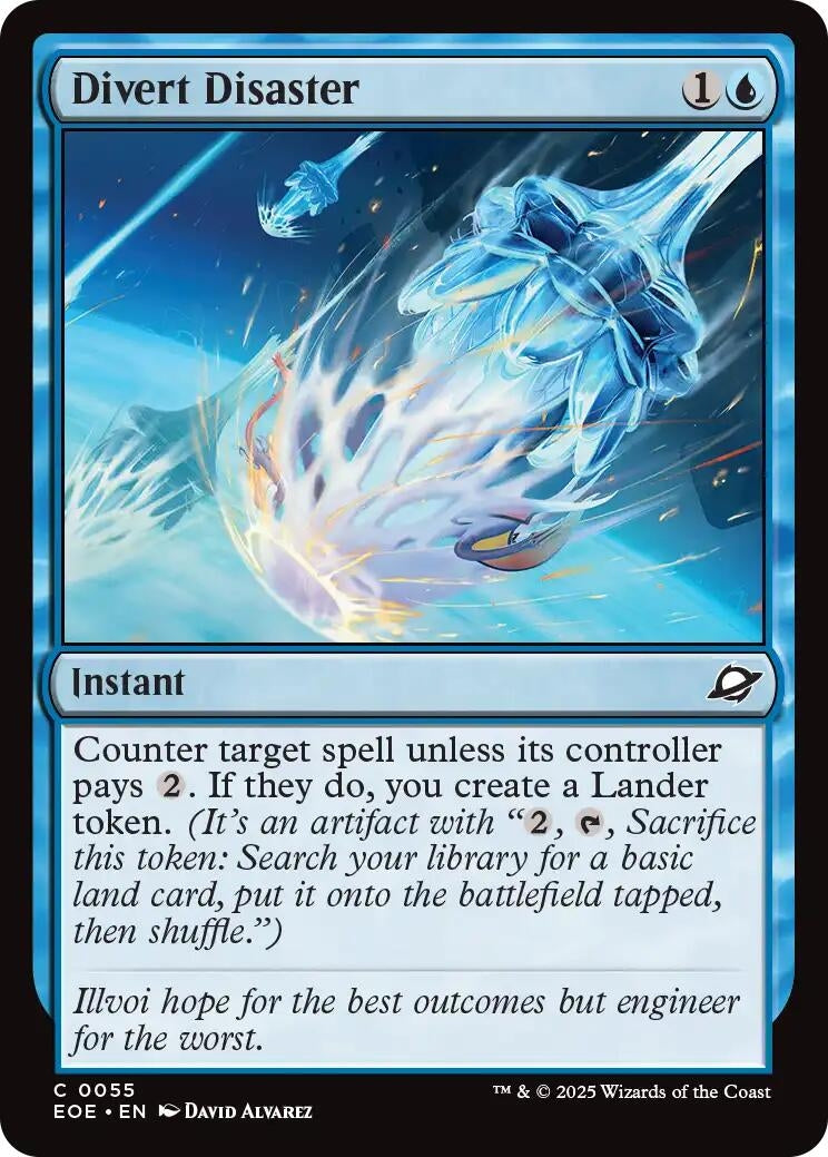 Image for Divert Disaster (55) [Edge of Eternities] - Magic: The Gathering