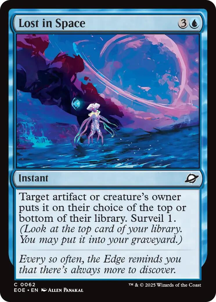 Image for Lost In Space (62) [Edge of Eternities] - Magic: The Gathering