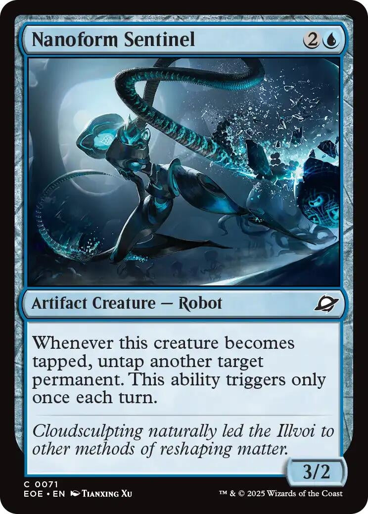 Image for Nanoform Sentinel (71) [Edge of Eternities] - Magic: The Gathering