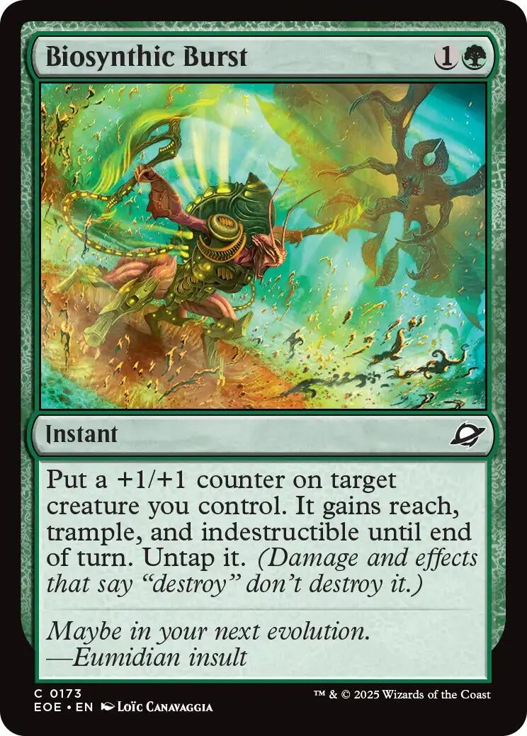Image for Biosynthic Burst (173) [Edge of Eternities] - Magic: The Gathering