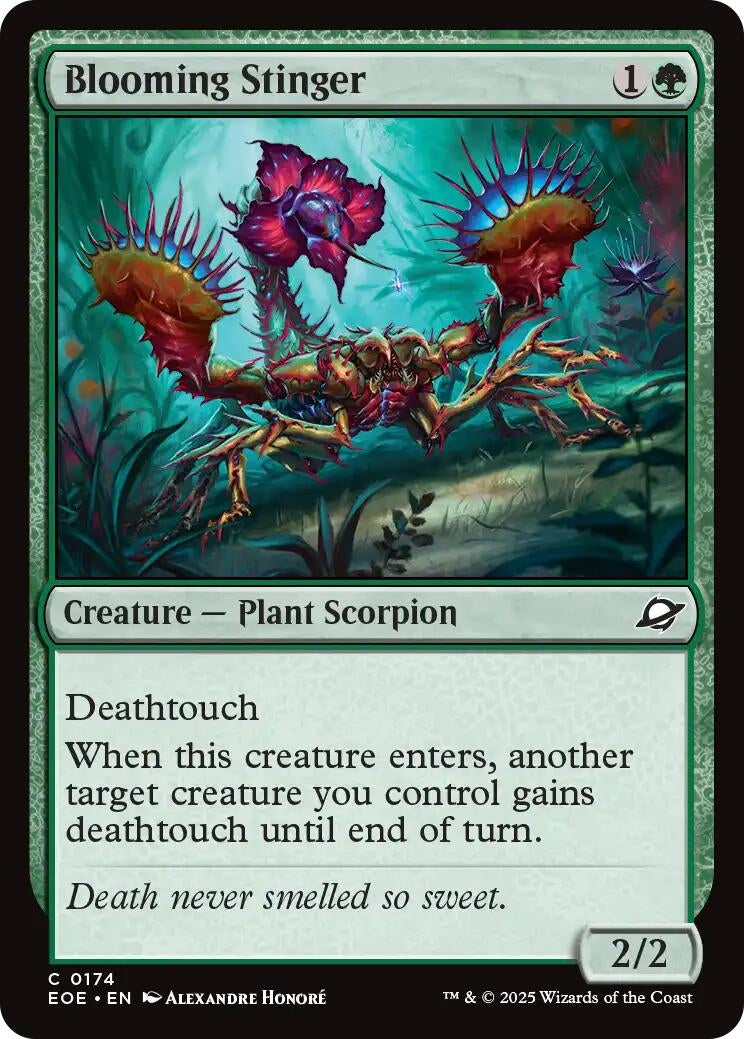 Image for Blooming Stinger (174) [Edge of Eternities] - Magic: The Gathering
