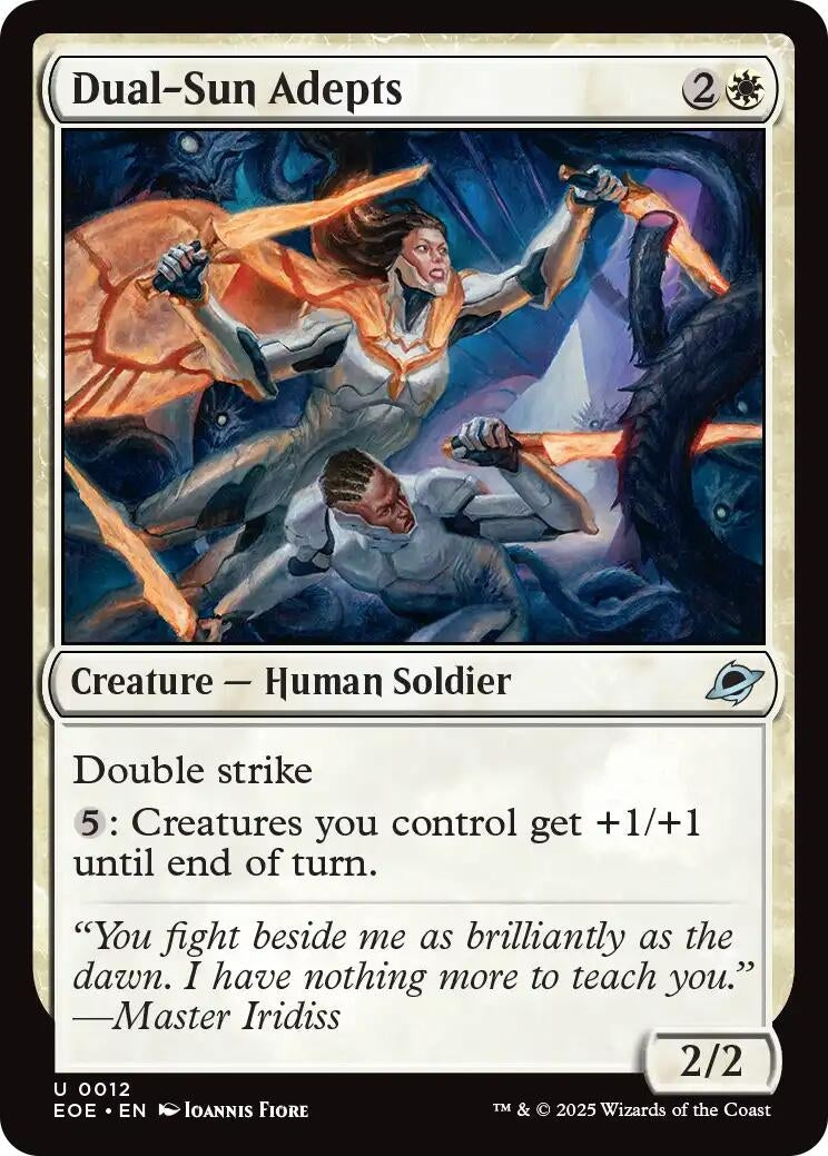 Image for Dual-Sun Adepts (12) [Edge of Eternities] - Magic: The Gathering