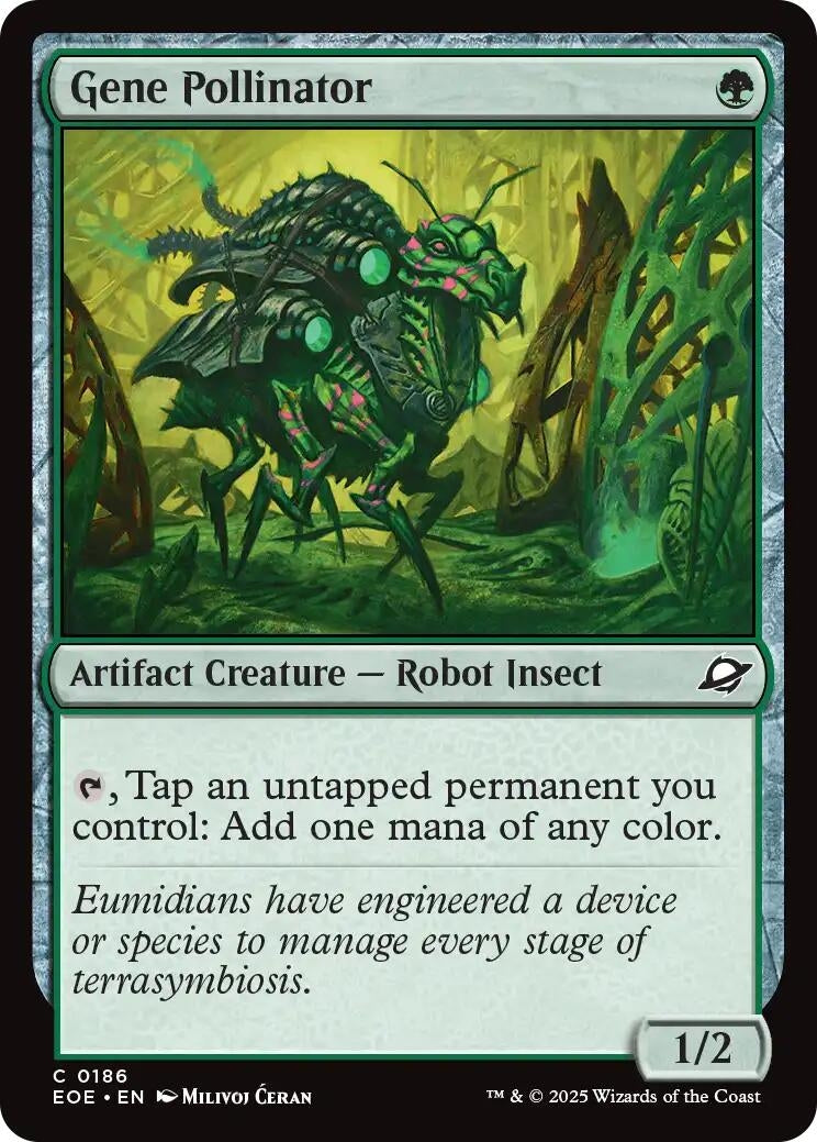 Image for Gene Pollinator (186) [Edge of Eternities] - Magic: The Gathering