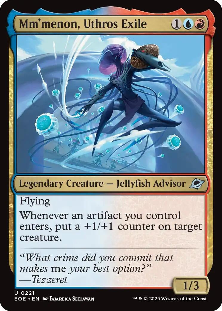 Image for Mm'menon, Uthros Exile (221) [Edge of Eternities] - Magic: The Gathering