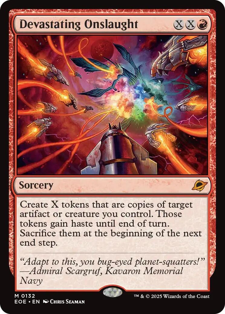 Image for Devastating Onslaught (132) [Edge of Eternities] - Magic: The Gathering