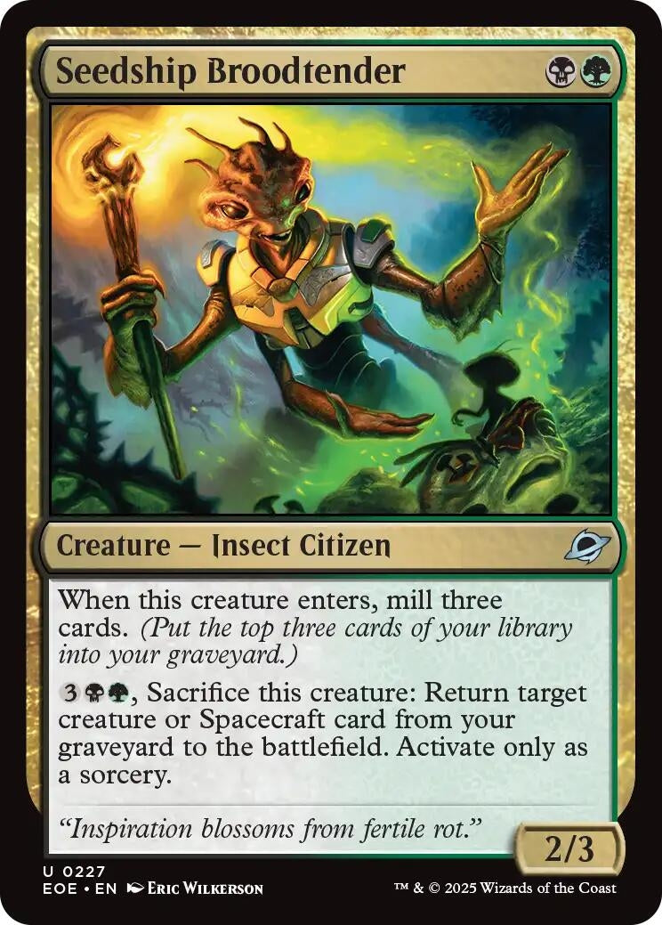Image for Seedship Broodtender (227) [Edge of Eternities] - Magic: The Gathering