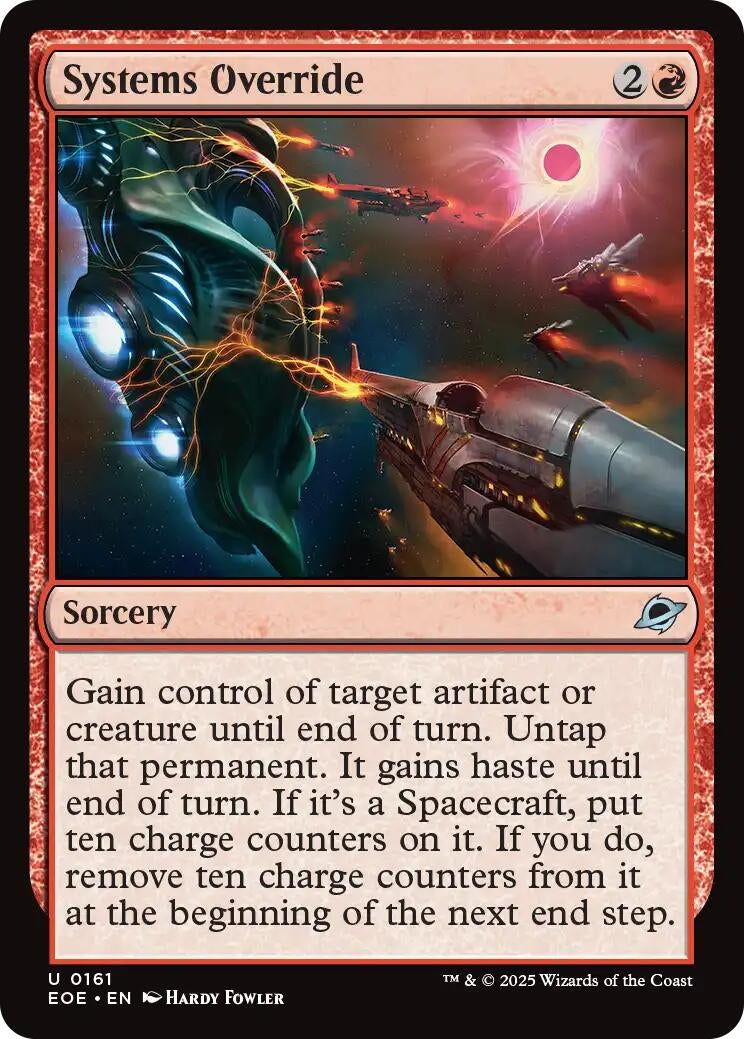 Image for Systems Override (161) [Edge of Eternities] - Magic: The Gathering