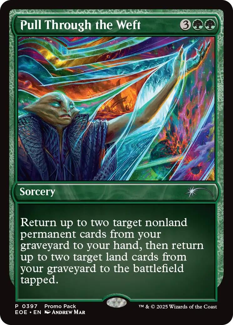 Image for Pull Through the Weft (397) [Edge of Eternities] - Magic: The Gathering