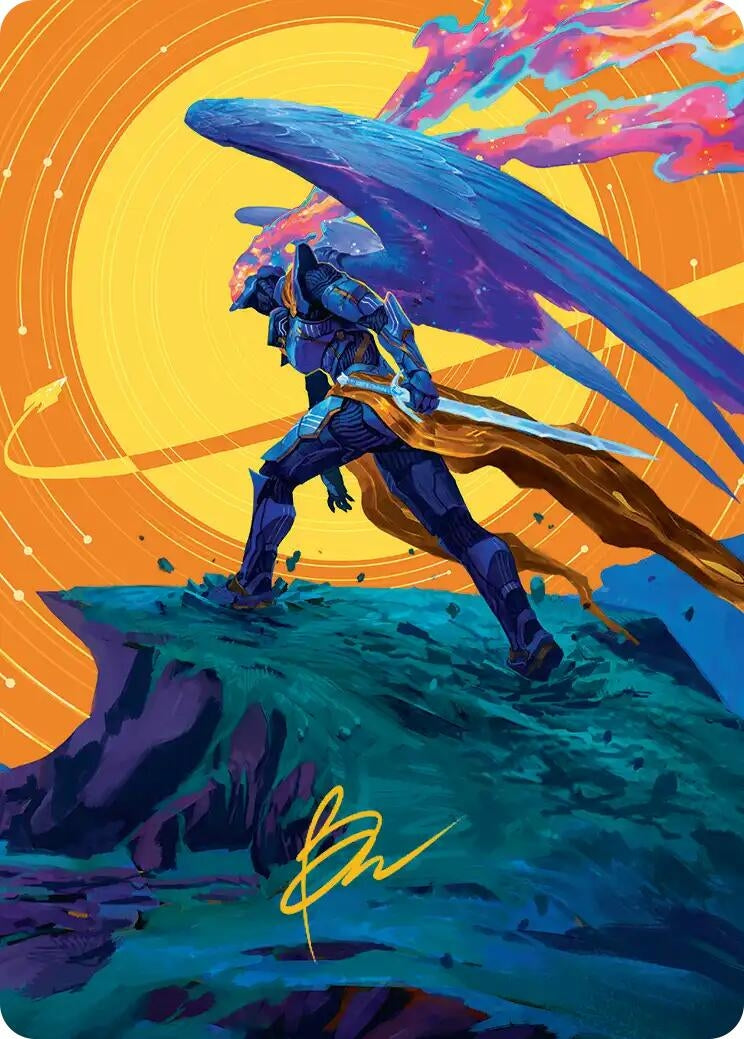 Image for Astelli Reclaimer Art Card (Gold-Stamped Signature) (36) [Edge of Eternities] - Magic: The Gathering