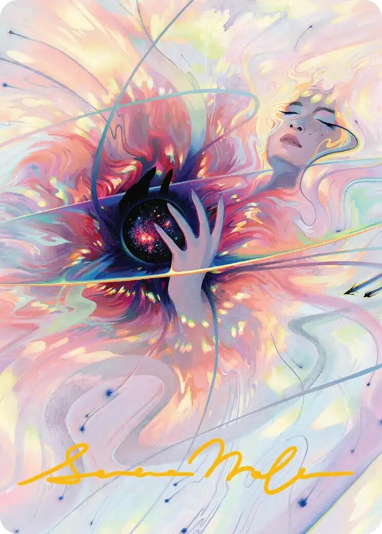 Image for Beyond the Quiet Art Card (Gold-Stamped Signature) (38) [Edge of Eternities] - Magic: The Gathering