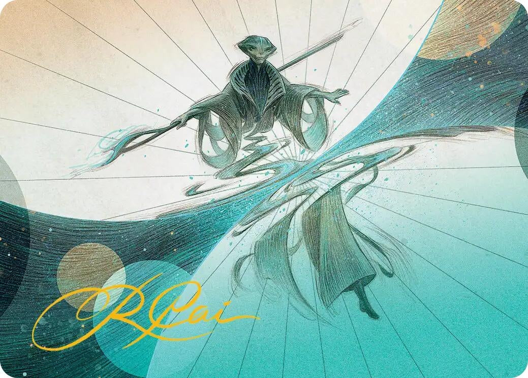 Image for Weftwalking Art Card (Gold-Stamped Signature) (10) [Edge of Eternities] - Magic: The Gathering