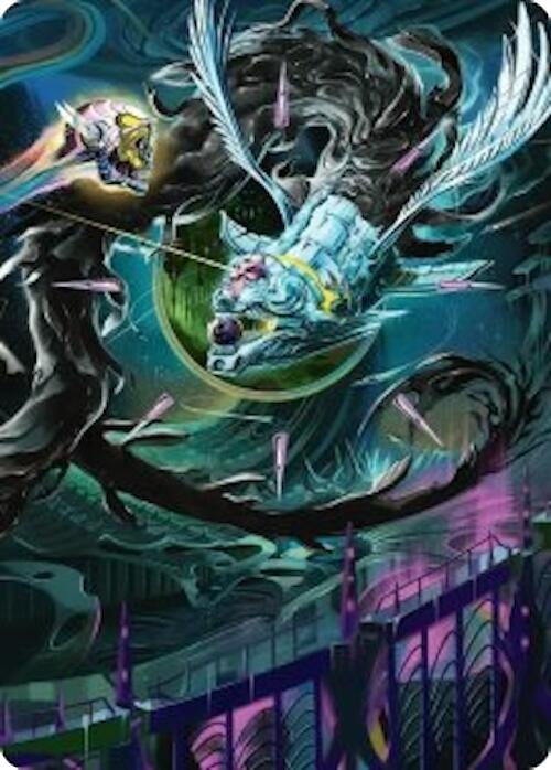 Image for Quantum Riddler Art Card (39) [Edge of Eternities] - Magic: The Gathering