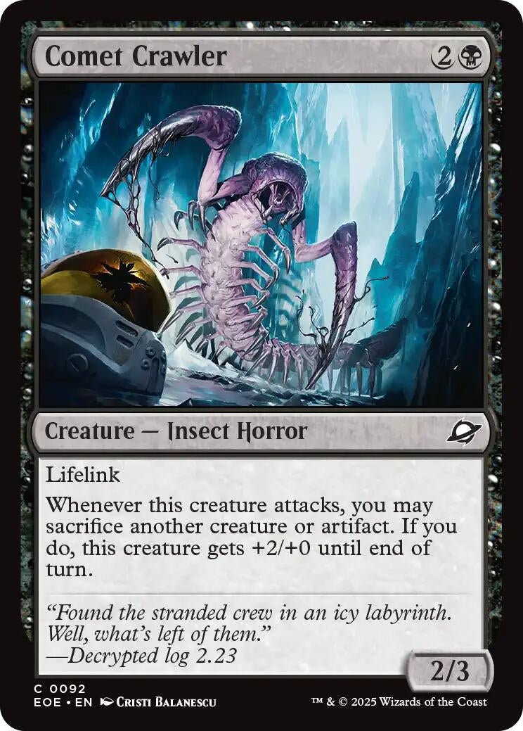 Image for Comet Crawler (92) [Edge of Eternities] - Magic: The Gathering