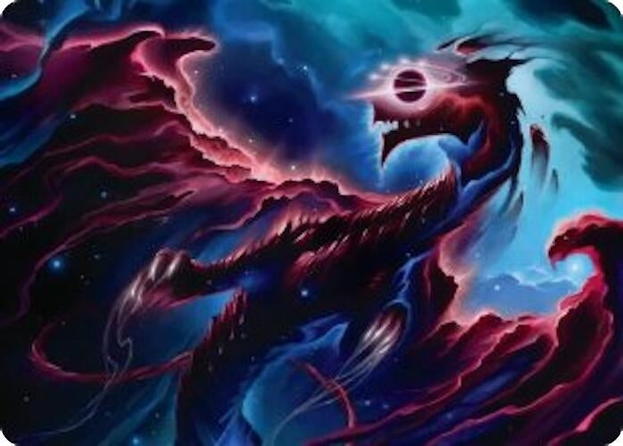 Image for Nova Hellkite Art Card (18/54) (18) [Edge of Eternities] - Magic: The Gathering