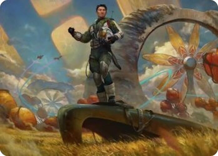 Image for Galactic Wayfarer Art Card (21) [Edge of Eternities] - Magic: The Gathering