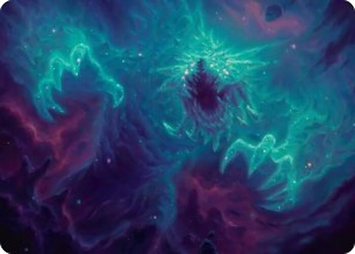 Image for Cosmogoyf Art Card (24) [Edge of Eternities] - Magic: The Gathering