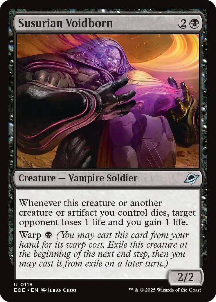 Image for Susurian Voidborn (118) [Edge of Eternities] - Magic: The Gathering