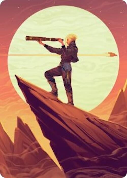 Image for Sami, Wildcat Captain Art Card (37) [Edge of Eternities] - Magic: The Gathering