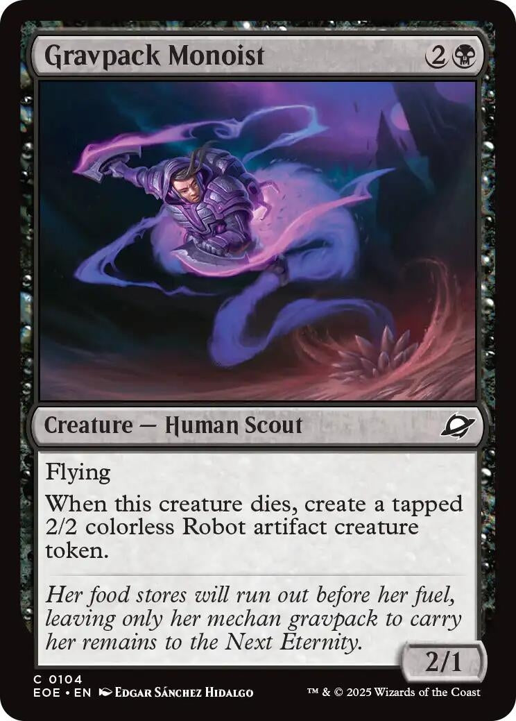 Image for Gravpack Monoist (104) [Edge of Eternities] - Magic: The Gathering