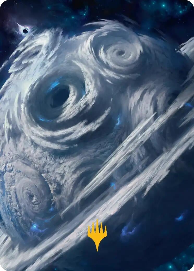 Image for Uthros, Titanic Godcore Art Card (Gold-Stamped Planeswalker Symbol) (34) [Edge of Eternities] - Magic: The Gathering